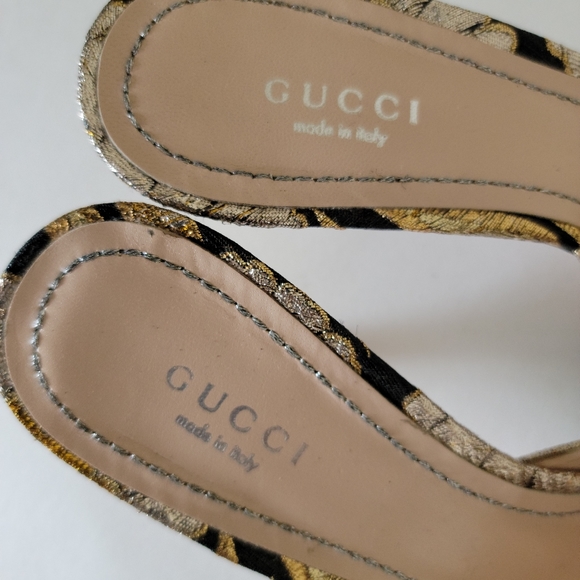 ð¥SOLDð¥Gucci Dionysus Slip-on Sandals CROSS LISTED - Picture 8 of 10